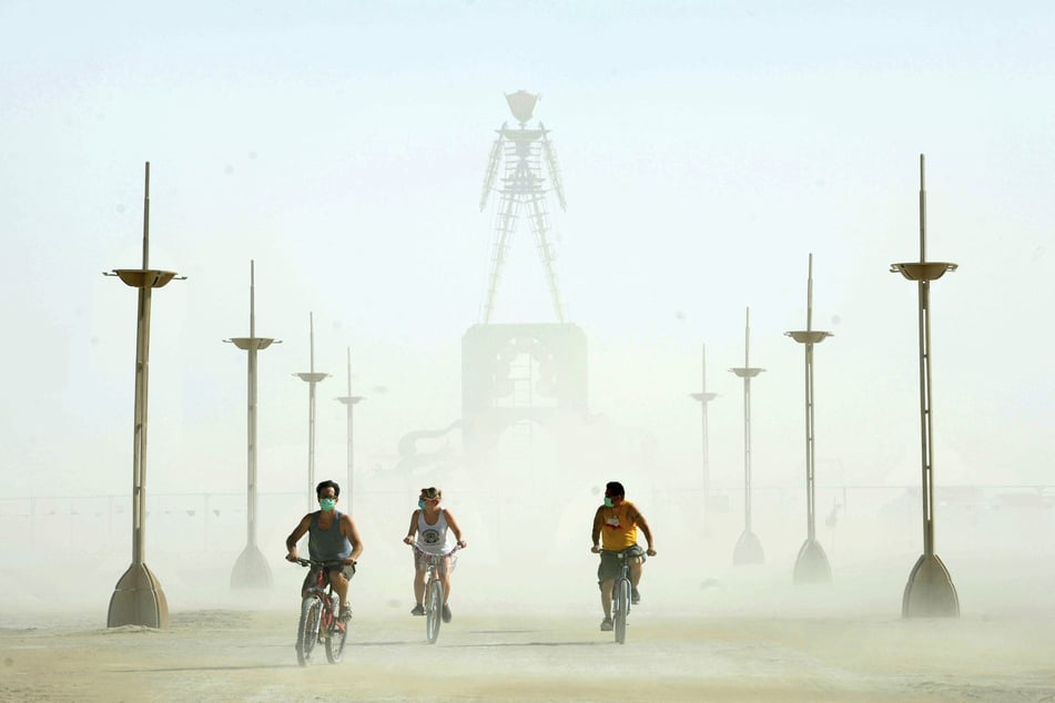Beim "Burning Man" im US-Bundesstaat Nevada ist es mutmaßlich zu einem Mord gekommen. (Archivfoto)