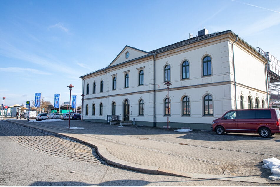 Der Bahnhof in Bischofswerda ist fast fertig saniert.