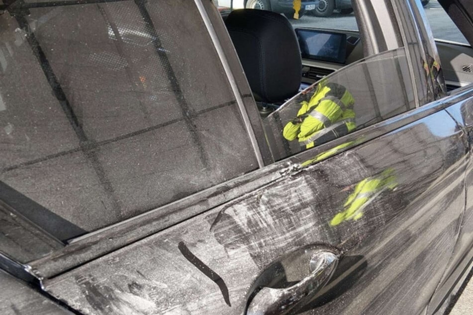 Deutliche Kokain-Spuren konnten am Auto festgestellt werden.