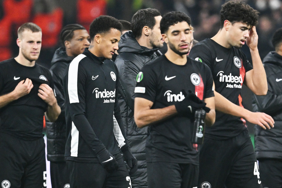Die Mannschaft von Eintracht Frankfurt musste sich in der Conference League-Partie gegen PAOK Saloniki 1:2 geschlagen geben.