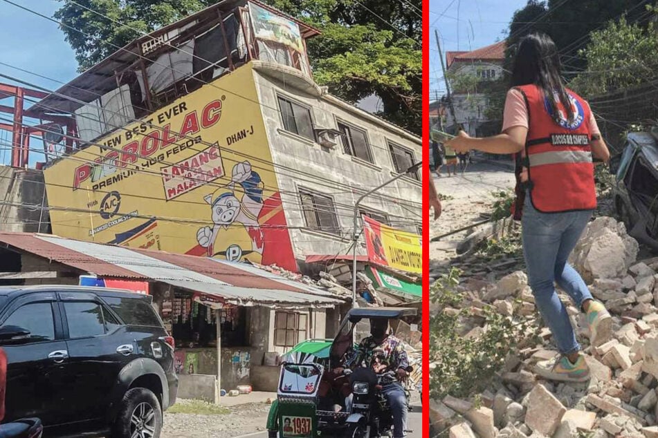 Viele Gebiete ohne Strom: Heftiges Erdbeben erschüttert die Philippinen