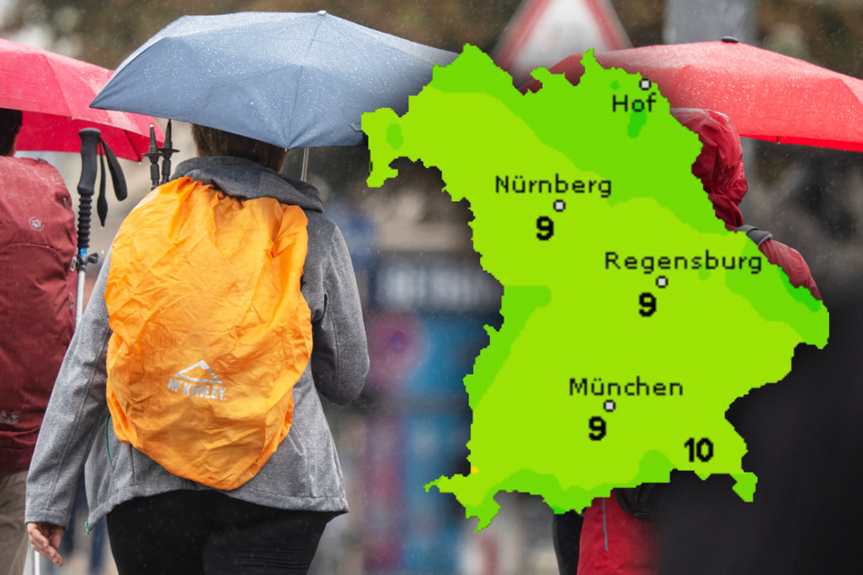 Das Wetter in München und dem restlichen Freistaat zeigt sich derzeit nicht gerade von seiner schönsten Seite.