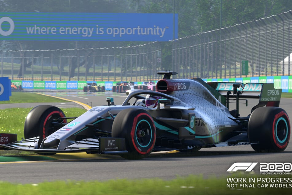 Weltmeister Lewis Hamilton in "F1 2020".