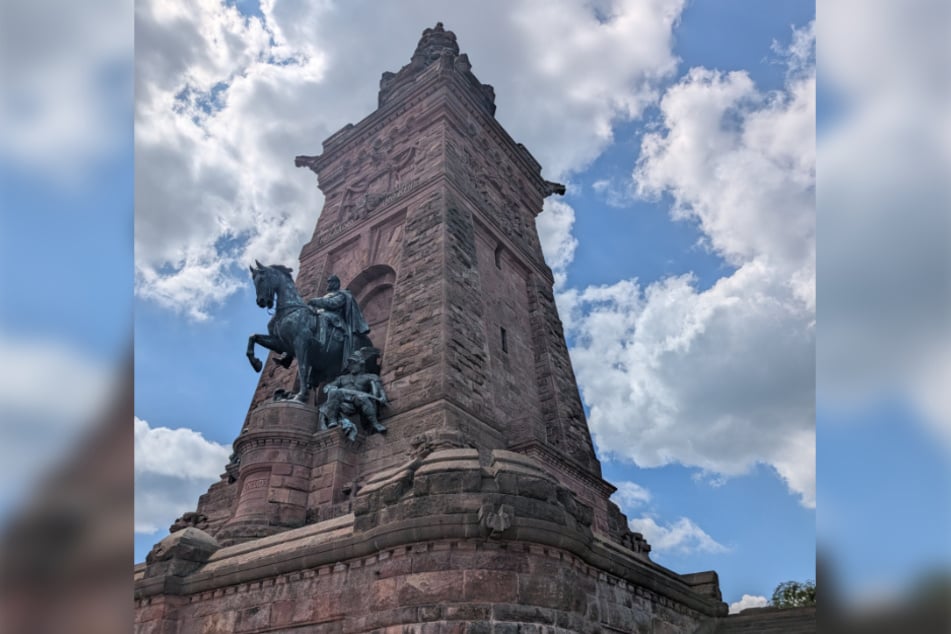 Das Reiterstandbild von Kaiser Wilhelm I. ist ein Teil des Kyffhäuser-Denkmals.