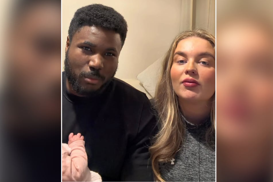 An Souleymans Seite: Partnerin Saskia Symington.