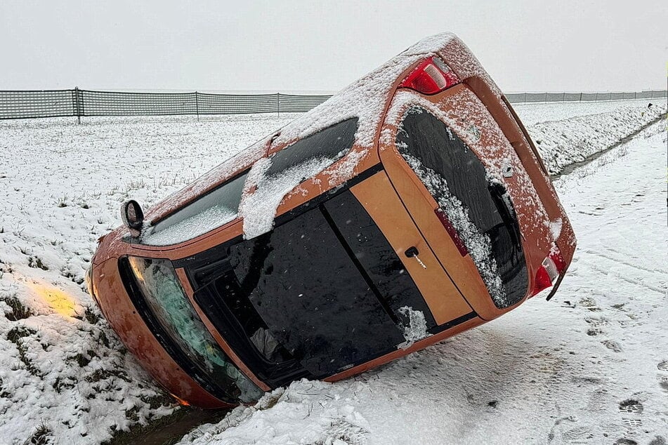 Bei Schiedungen im Landkreis Nordhausen kam es ebenfalls zu einem Unfall.