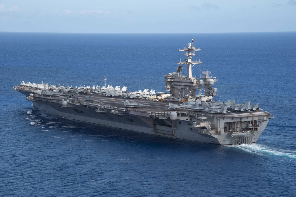 The USS Theodore Roosevelt has been dispatched to the South China Sea, ostensibly to promote "freedom of the seas."