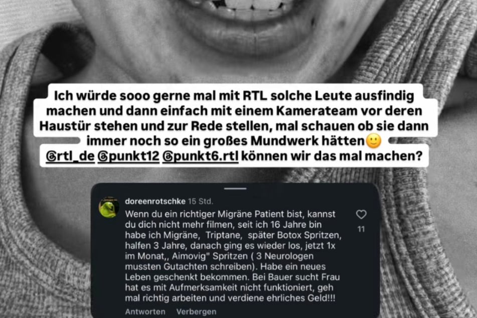 Die Influencerin kann einige Kommentare unter ihrem Beitrag einfach nicht nachvollziehen.