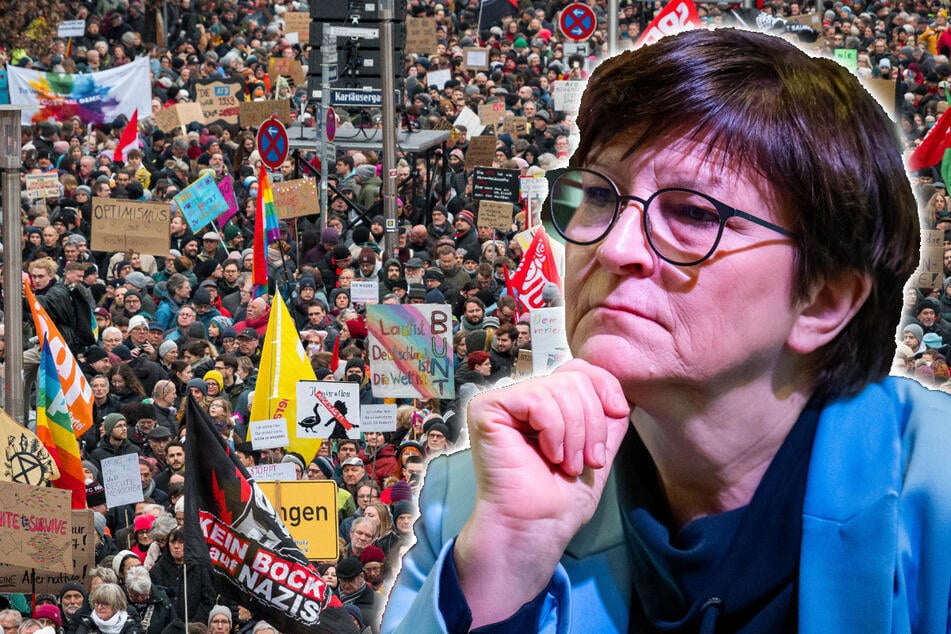Demos gegen Rechtsextremismus: Hat die Ampel die Menschen verstanden, Frau SPD-Chefin?