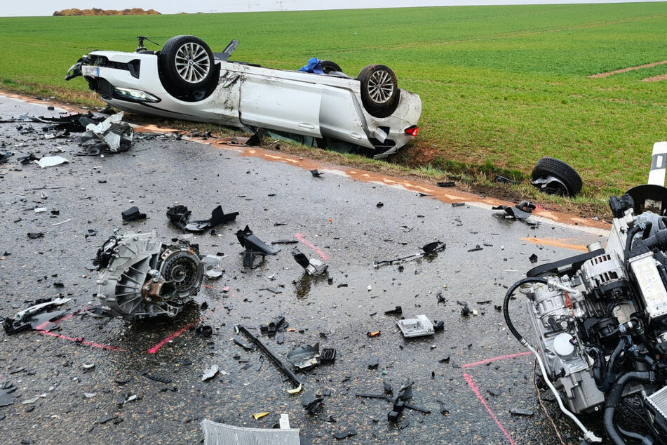 Crash bei der Probefahrt: Motorblock rausgerissen, zwei Schwerverletzte