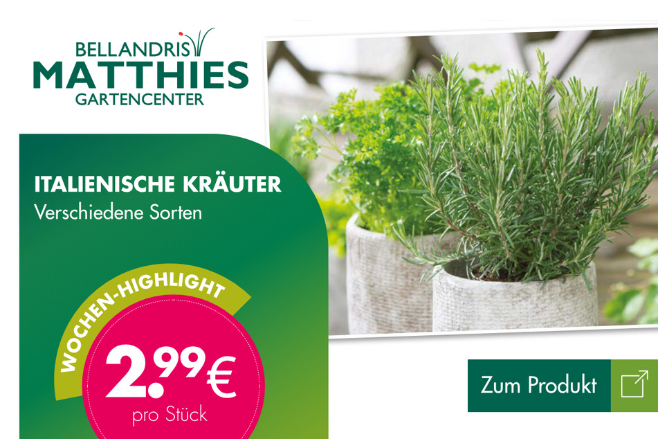 Italienische Kräuter für je 2,99 Euro