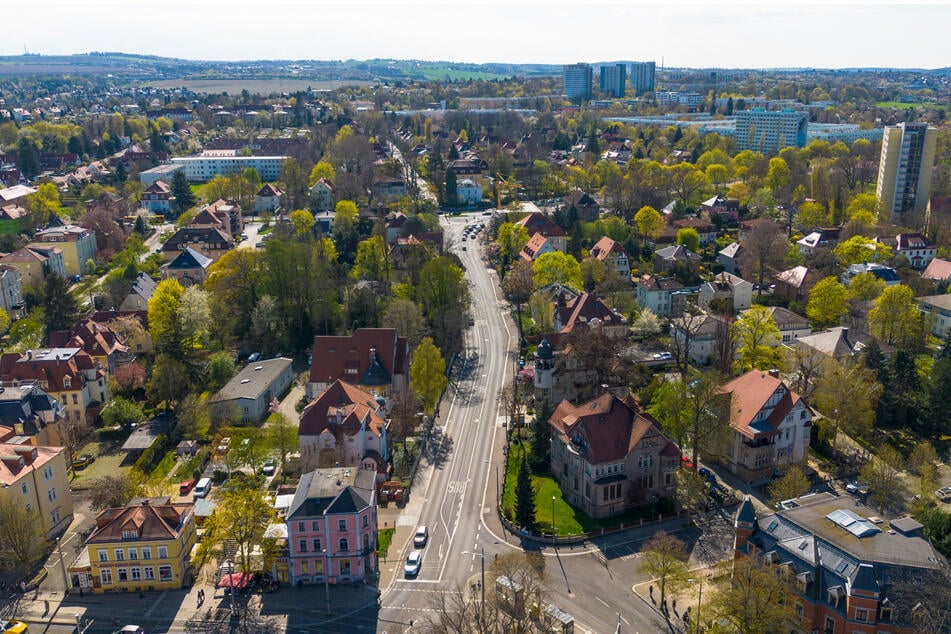 Stadträte streiten über die Verkehrsführung auf diesem Abschnitt der Caspar-David-Friedrich-Straße und rund um den Wasaplatz.
