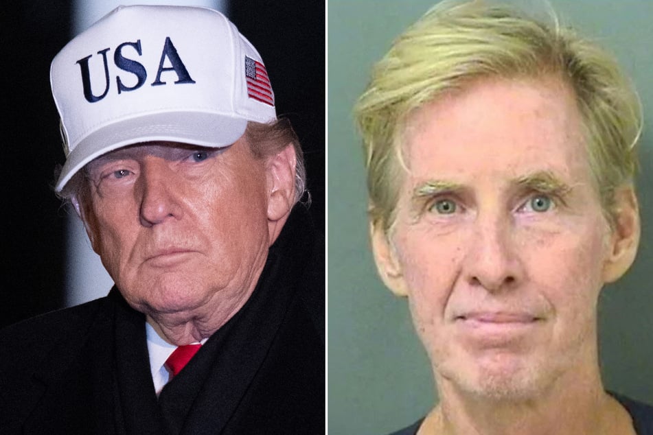 Ryan Routh (r.) has been sentenced to life in prison after being convicted of plotting to assassinate President Donald Trump in September 2024.
