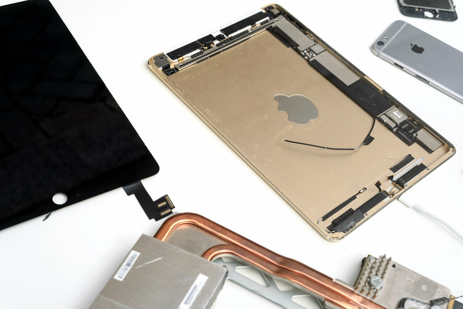 Apple will be giving users who want to do their own repairs access to genuine parts and tools (stock image).