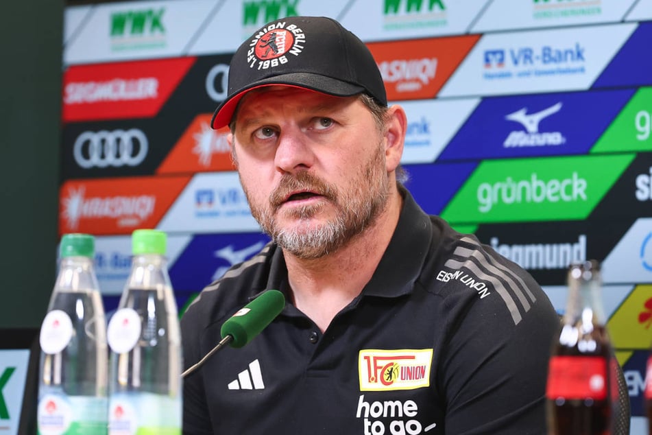 Union-Coach Steffen Baumgart (53) hat bei der Pressekonferenz nach dem Augsburgspiel betont, dass er Einfluss auf die Kaderplanung nehmen kann.