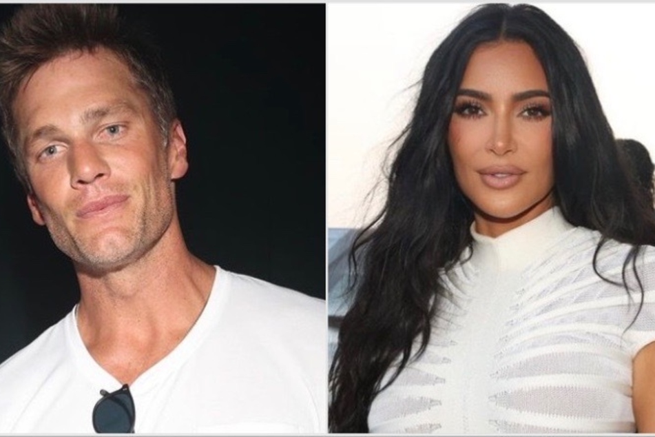 Reports suggest Kim Kardashian and Tom Brady have been "flirting" in the Hamptons!