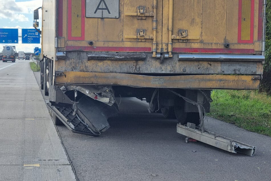 Die Autobahn musste teilweise gesperrt werden.