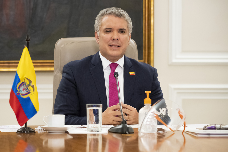 Staatspräsident von Kolumbien Iván Duque (43). (Archivbild)