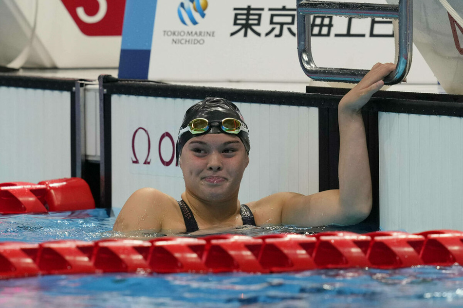 Gia Pergolini won Team USA's second gold medal in Tokyo in the women's 100m backstroke S13 final.