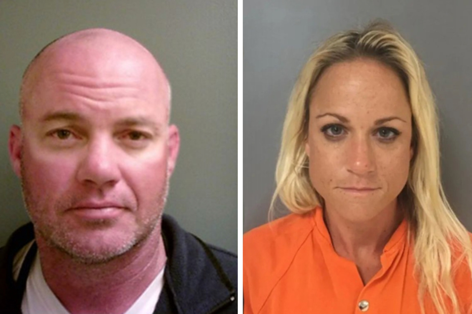 Cynthia Perkins (37, r.) und ihrem Ex-Mann Dennis (46) wurden in der Anklageschrift insgesamt rund 150 Verbrechen vorgeworfen.