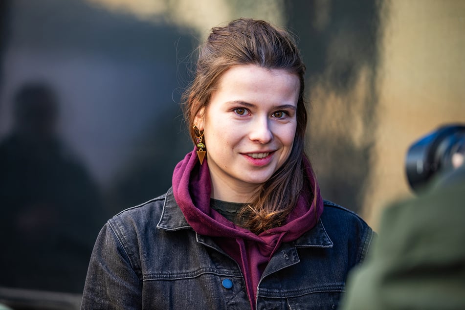 Luisa Neubauer (28) wird am Sonntag einen Workshop in Dresden geben. Zuletzt war sie im Februar zu einer Großdemonstration in der Landeshauptstadt.