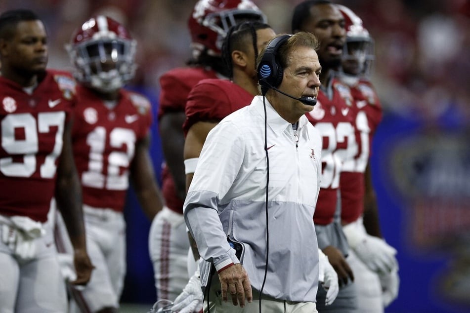 Alabama Football coach Nick Saban may not have intentionally taken a shot at the Crimson Tide's basketball coach, but many fans believe otherwise.
