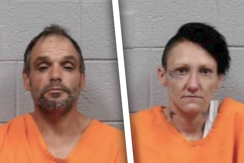 Shannon Bryant (35, r.) und Matthew McDonnell (48, l.) wurden erwischt, wie sie während der Fahrt in einem gestohlenen Wohnmobil Sex hatten.