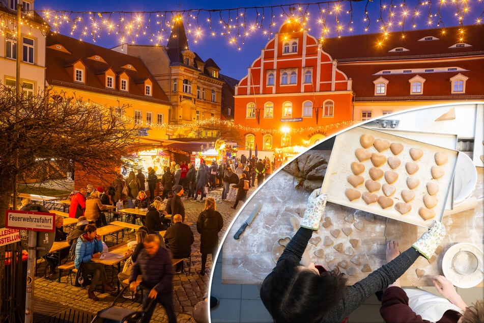 Neben den klassischen Ständen mit Bratwurst, Lángos und Glühwein findet man auf dem 60. Pulsnitzer Nikolausfest auch noch solche, bei denen man seine eigenen Pfefferkuchen verzieren und natürlich auch verköstigen kann. (Archivfotos)