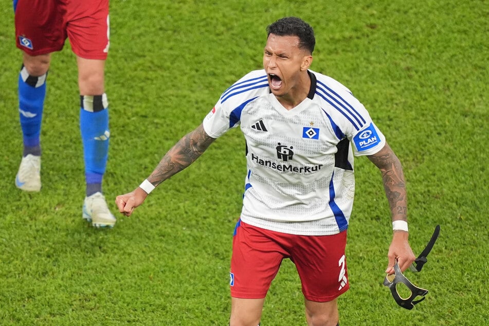 Davie Selke (30) hat in der aktuellen Saison 22 Tore für den Hamburger SV geschossen.