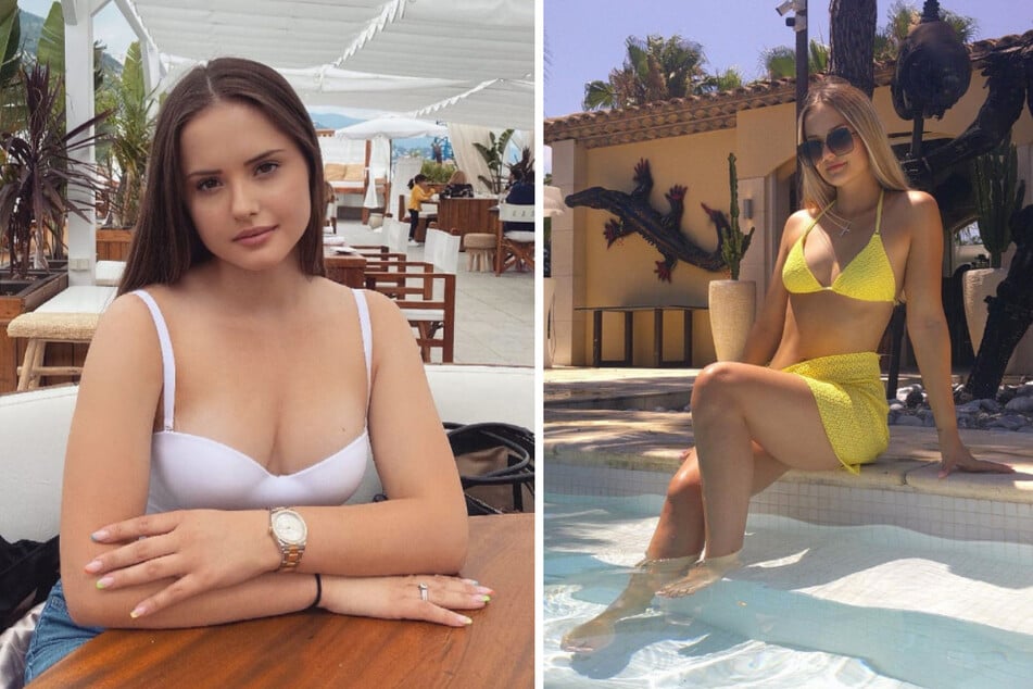 Die 20-jährige Millionärstochter genießt der Sommer am Zweitwohnsitz der Familie in Saint-Tropez.