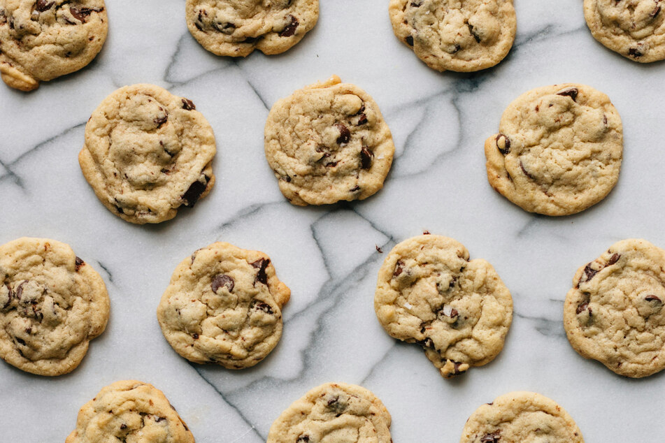 Chocolate chip cookies are super easy to make and require very little cooking time.