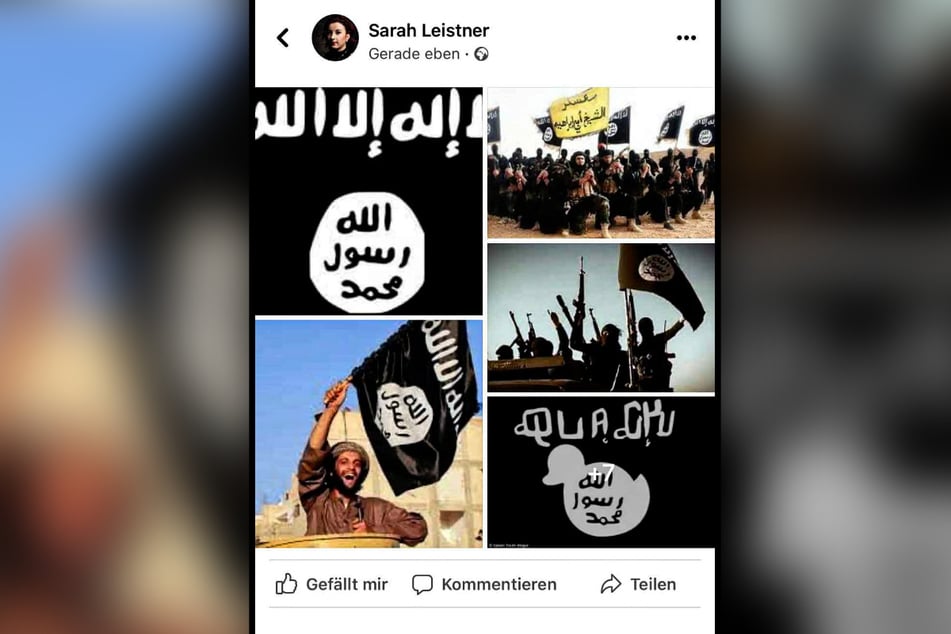 Trotz der Zwei-Faktor-Authentifizierung wurde das Privat-Konto von Sarah Leistner mit IS-Propaganda überhäuft.
