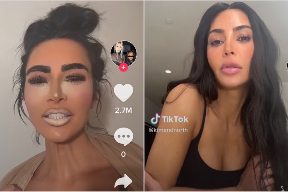 Kim Kardashian took part in the new "British chav" TikTok trend, but she may regret this decision!