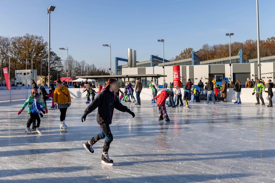 Im Jutta Müller Eissportzentrum wurde am heutigen Sonntag das sechste Chemnitzer Winterfest mit TAG24 gefeiert.