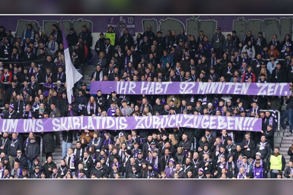 Am 20. April 2024 wollten die Aue-Fans ihren Simon Skarlatidis zurück - und zwar nach 92 Minuten. Es dauerte deutlich länger.