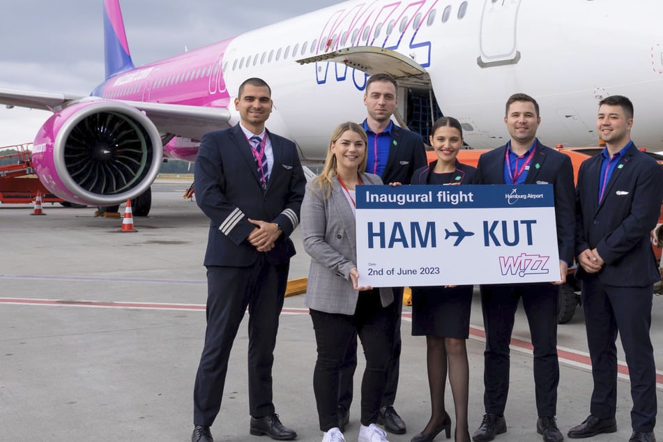 Nonstop nach Osteuropa: Wizz Air feiert ersten Flug von Hamburg nach Georgien