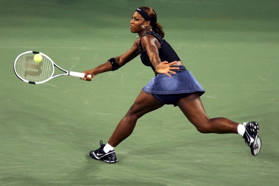 In 2004, Serena Williams wore a denim skirt at the US Open where she claimed her
