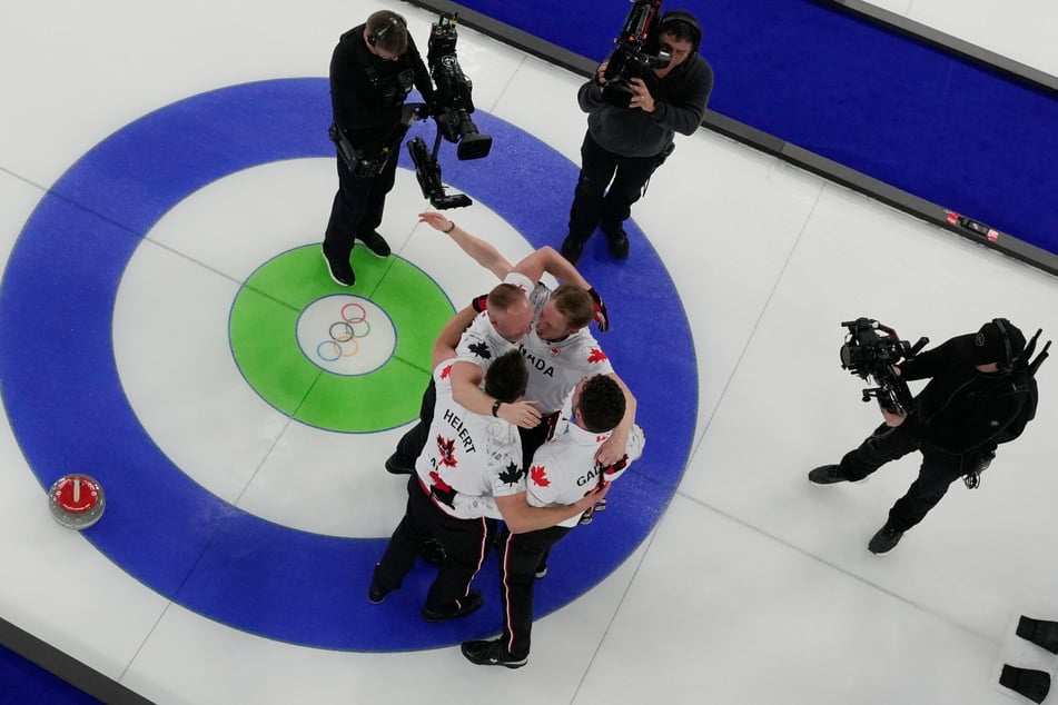 Kanada jubelte über Curling-Gold.
