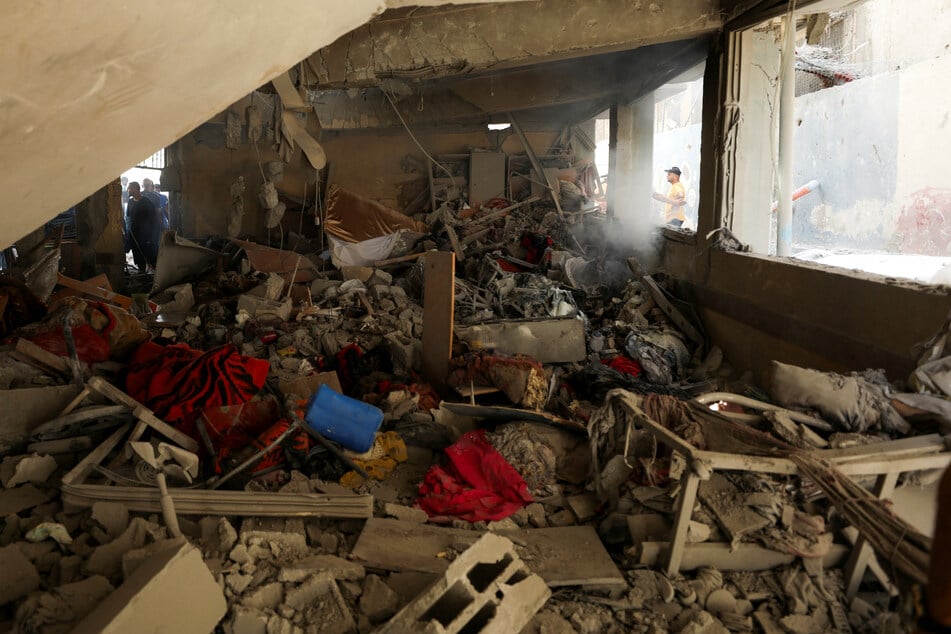 Israel strikes Gaza school sheltering displaced Palestinians in latest "horrific massacre"