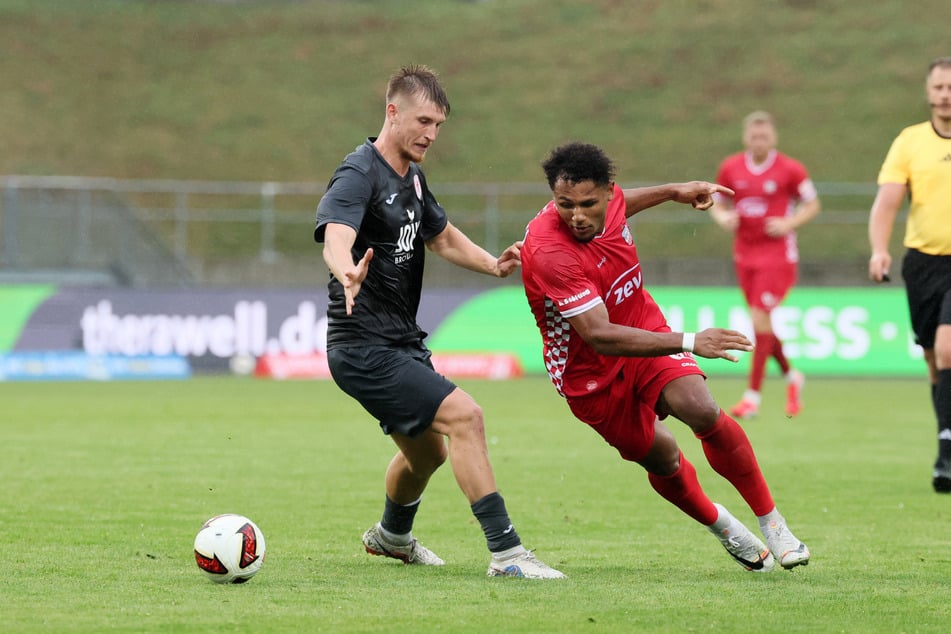 Anfang August spielte Edgar Kaizer (22) noch gegen den FSV.