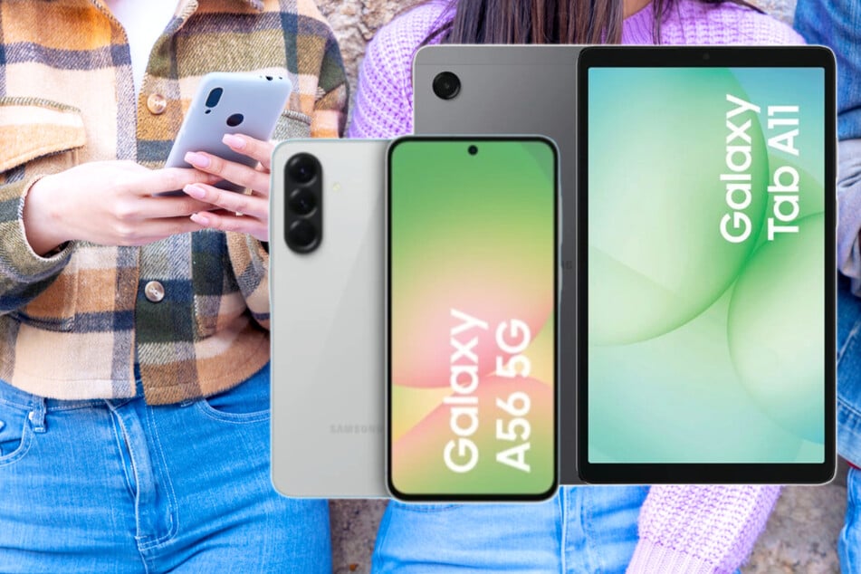 Samsung Galaxy A56 5G mit Tab A11 bei Blau für unter 22 Euro pro Monat