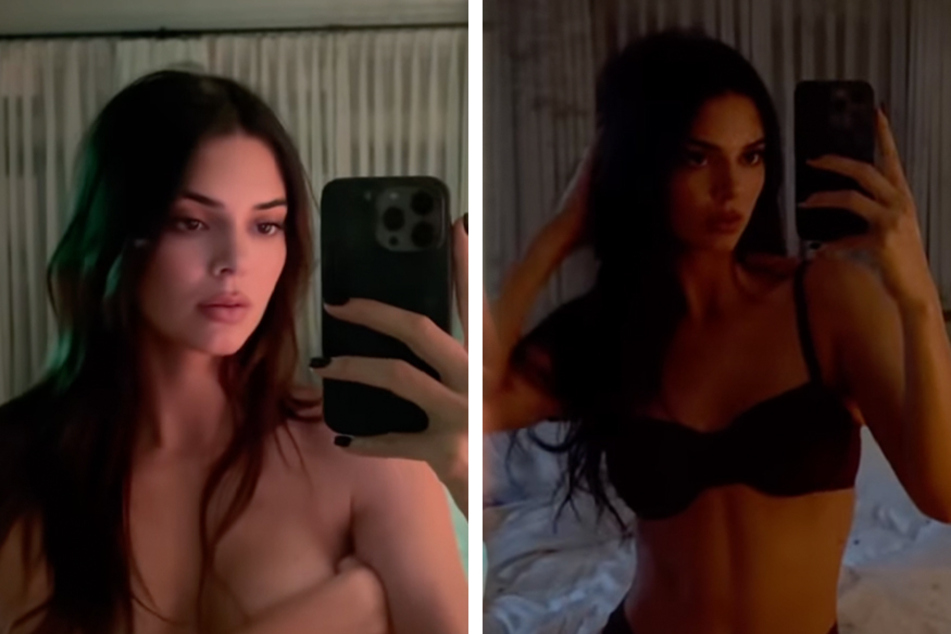 Kendall Jenner bared it all in a new Instagram post.