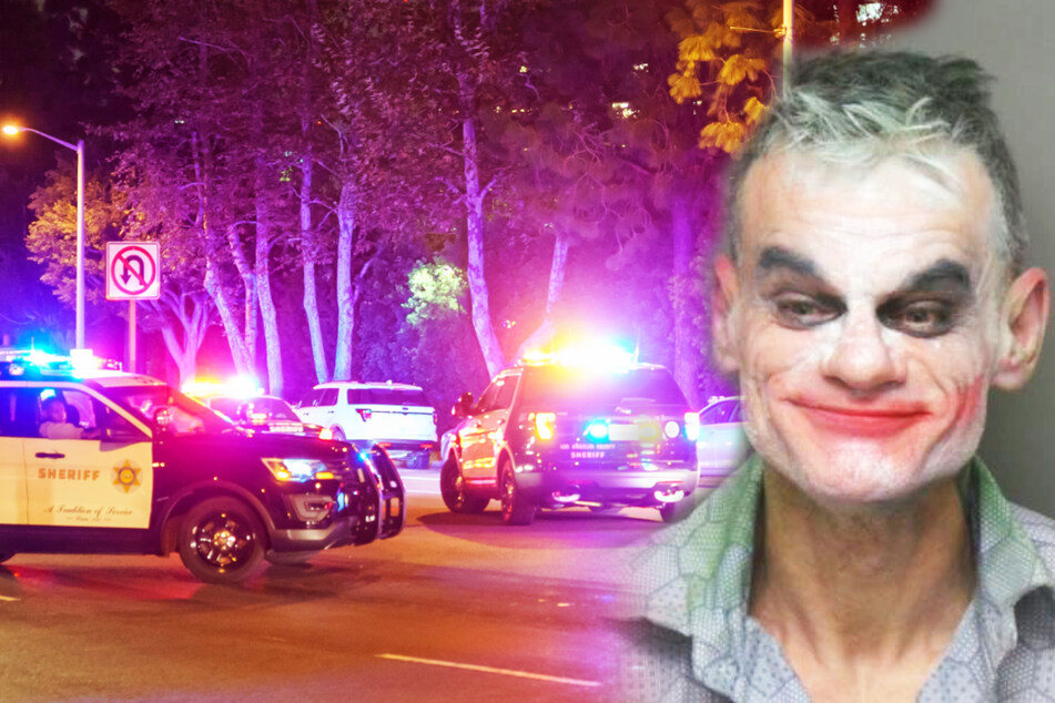 Typ rennt als "Joker" herum und sagt, er wolle alle töten, doch es soll ein Missverständnis sein