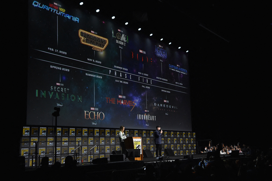 Marvel exec, Kevin Feige, unveiled the Marvel Cinematic Universe's Phase 5 &amp; 6 lineup at the 2022 San Diego Comic-Con.