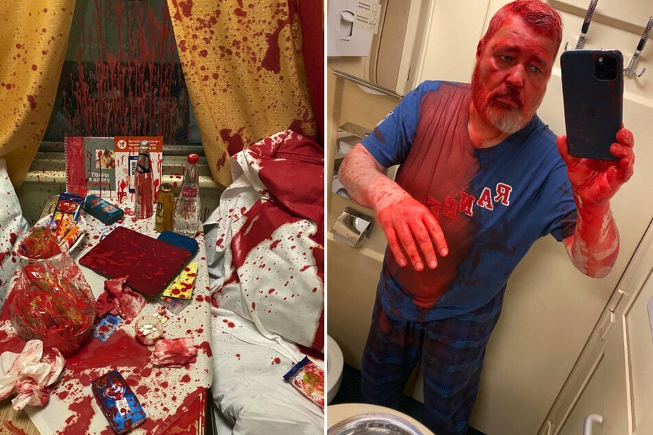 Suspect in custody after Nobel Peace Prize-winning journalist attacked with paint