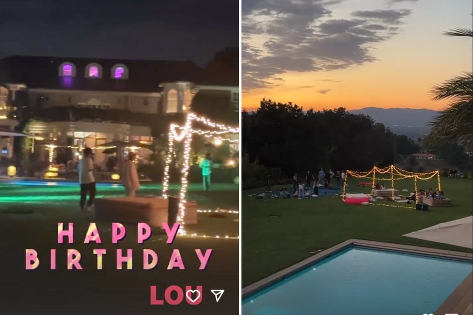 Vom Pool aus in die Hollywood Hills blicken: So luxuriös lebt Heidi Klum.