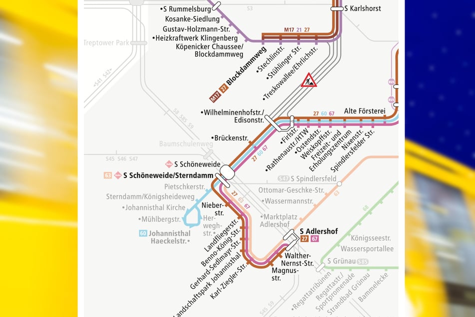 Die BVG veröffentlichte eine angepasste Fahrgastinfo.