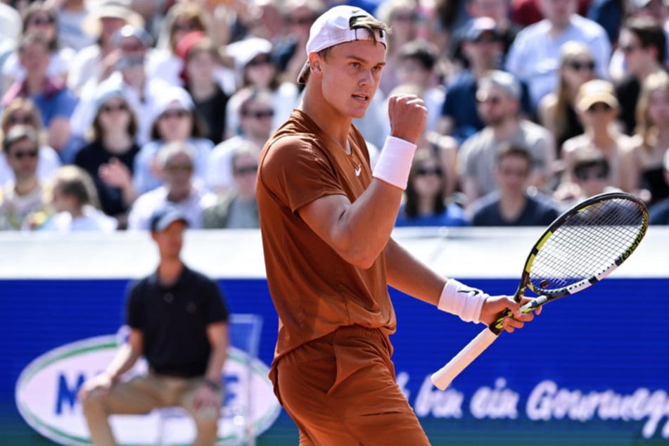 Holger Rune (19) ist im Münchner ATP-Turniers noch ohne Satzverlust.