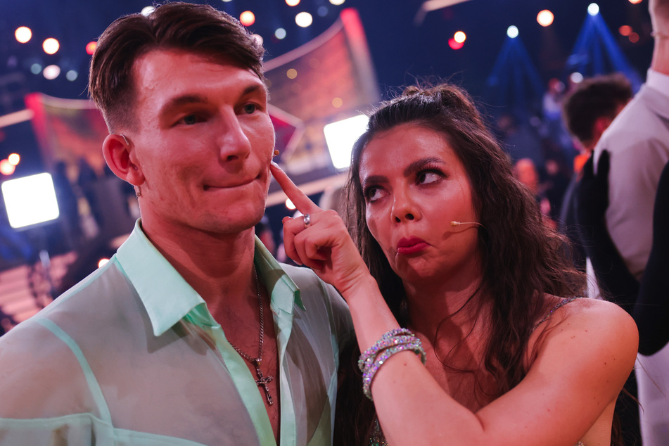 Mikael Tatarkin (27) und Maria Clara Groppler (24) waren nach ihrem Ausscheiden aus der RTL-Show "Let's Dance" am Freitagabend sichtlich enttäuscht.
