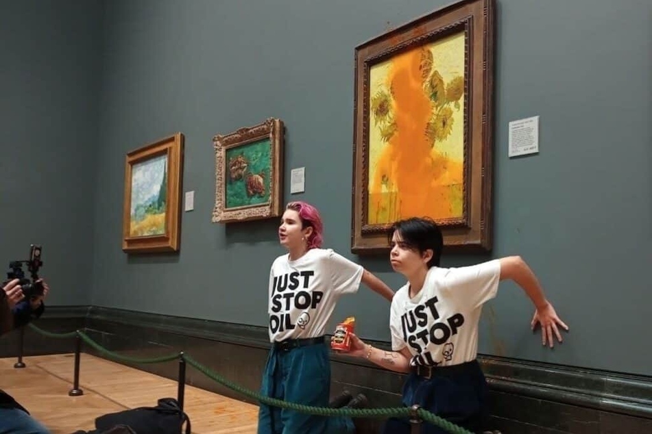 Der Vorfall passierte in der ehrwürdigen National Gallery von London.